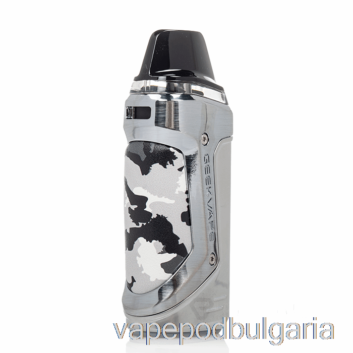 Vape 10000 Дръпки Geek Vape An2 (aegis Nano 2) 30w Pod System Polar Silver